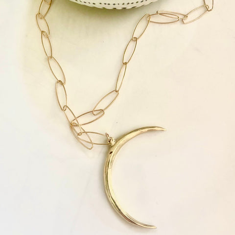 Crescent Moon Necklace